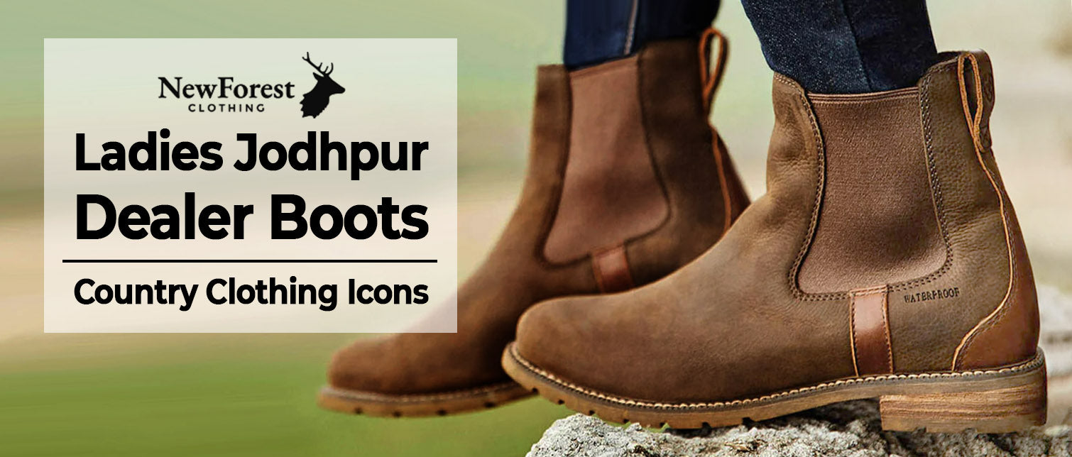 Country Clothing Icons - Ladies Jodhpur Dealer Boots