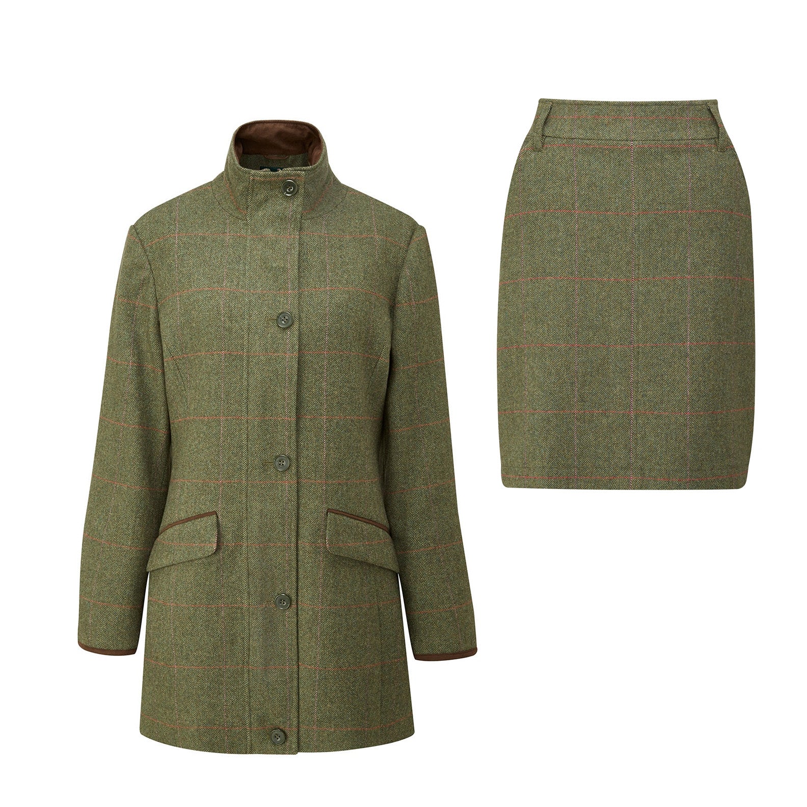 Alan Paine Ladies Combrook Set - Coat &amp; Skirt
