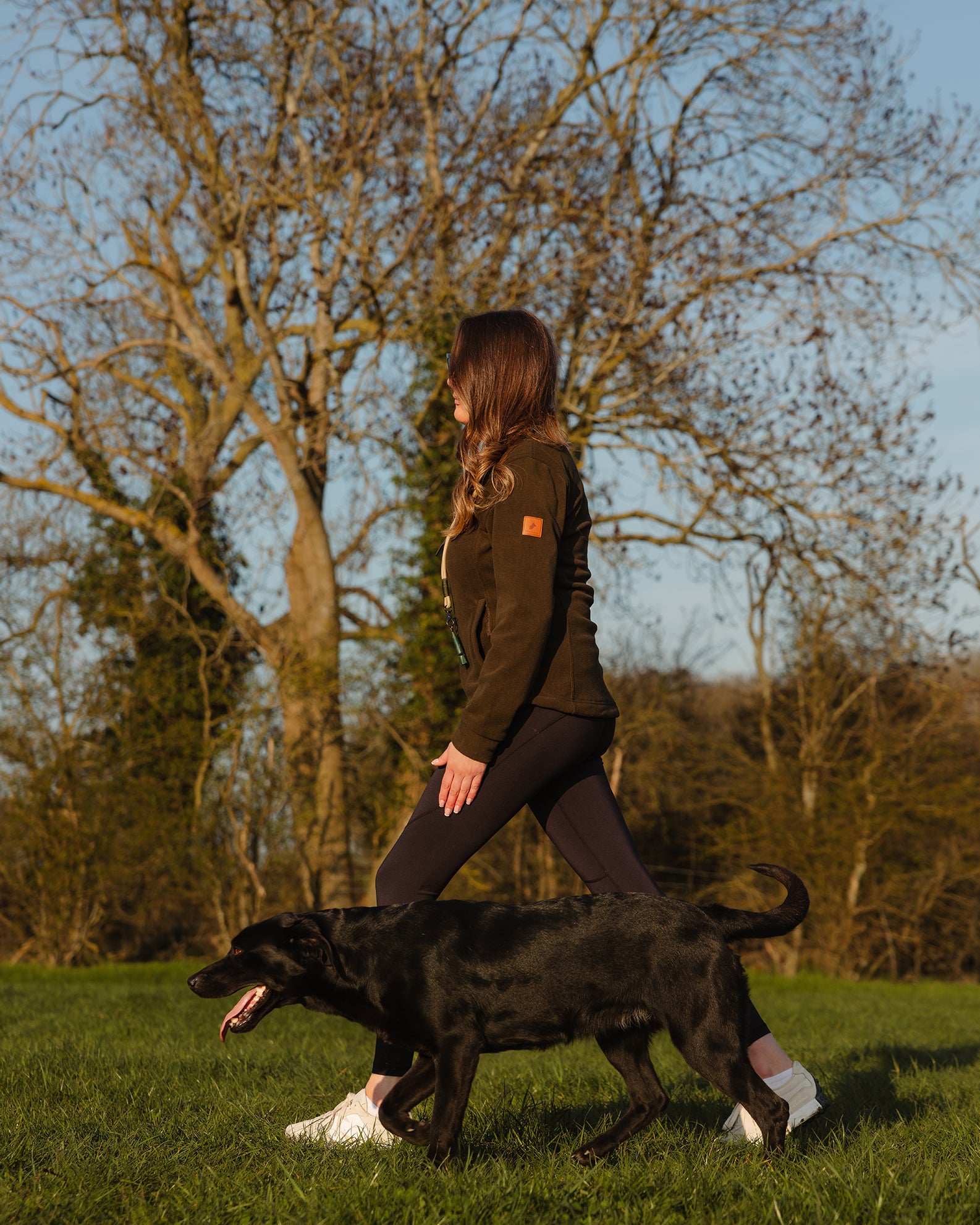 New Forest Ladies Knightwood Quarter Zip Fleece