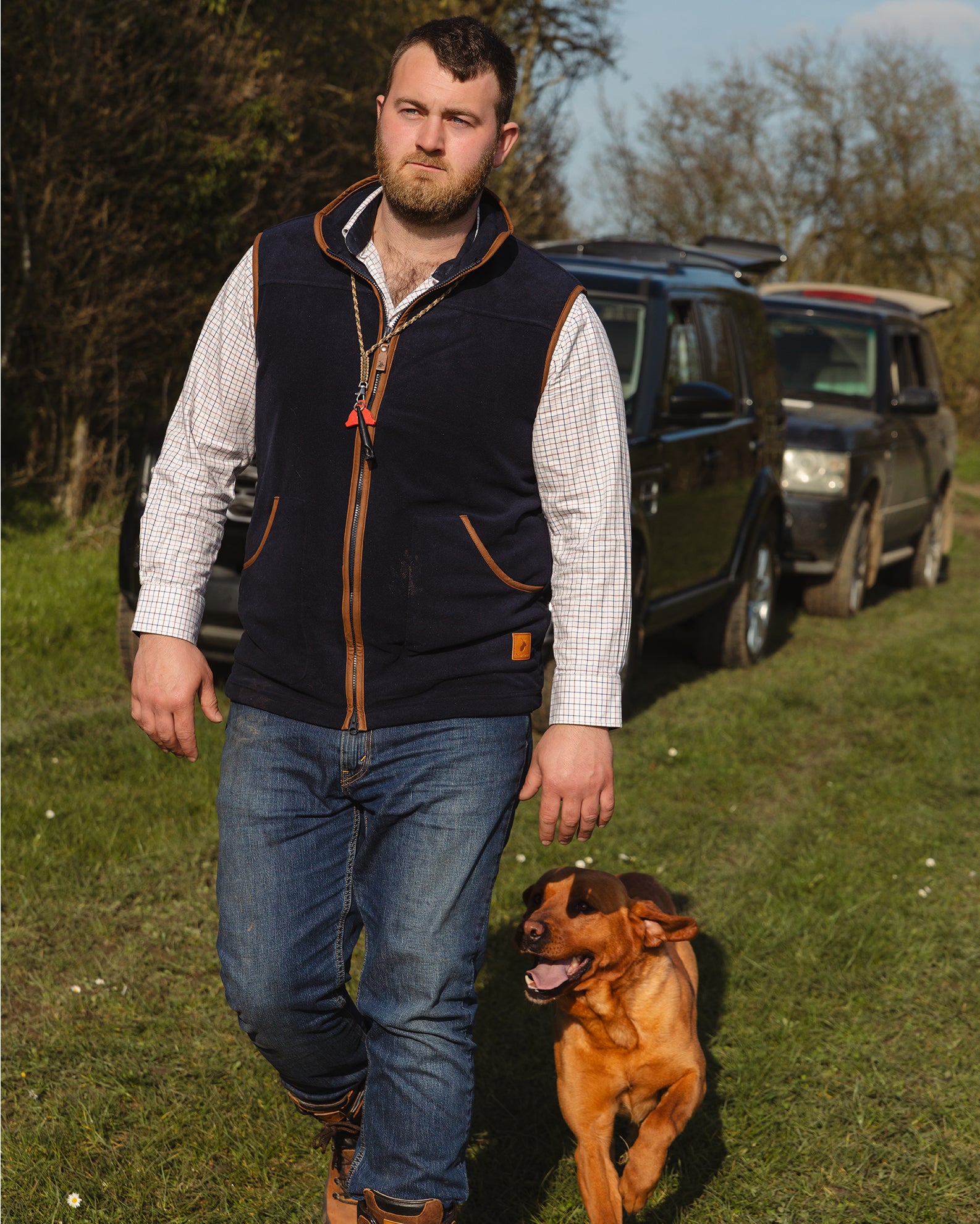 New Forest Shooters Fleece Gilet
