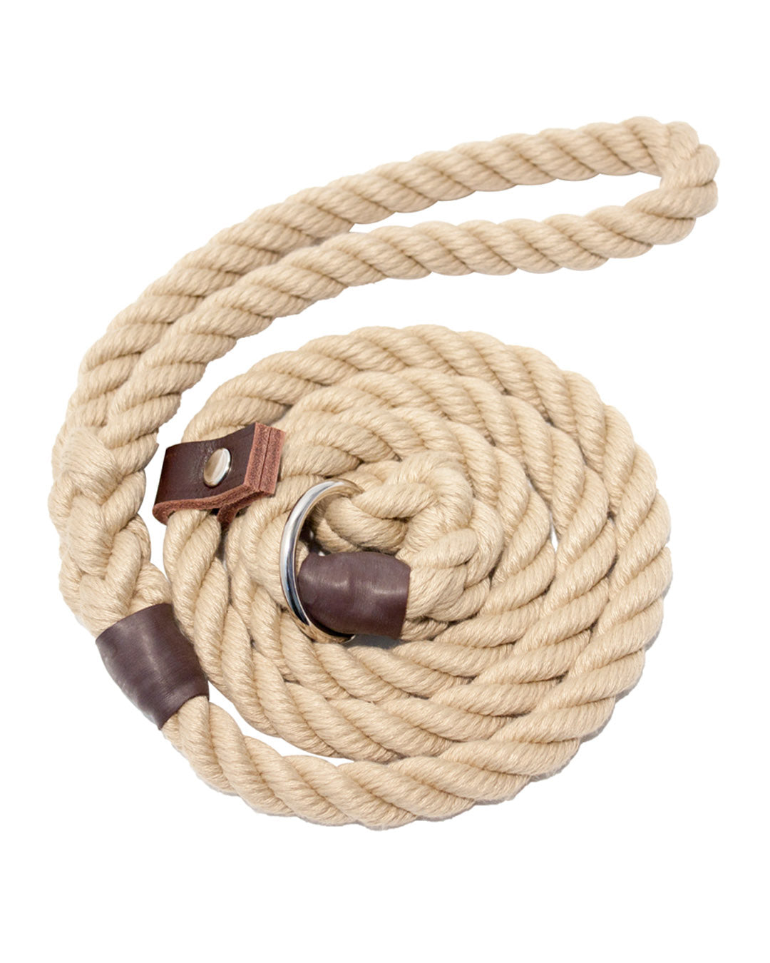 Bisley Dog Lead Rope 8mm Natural