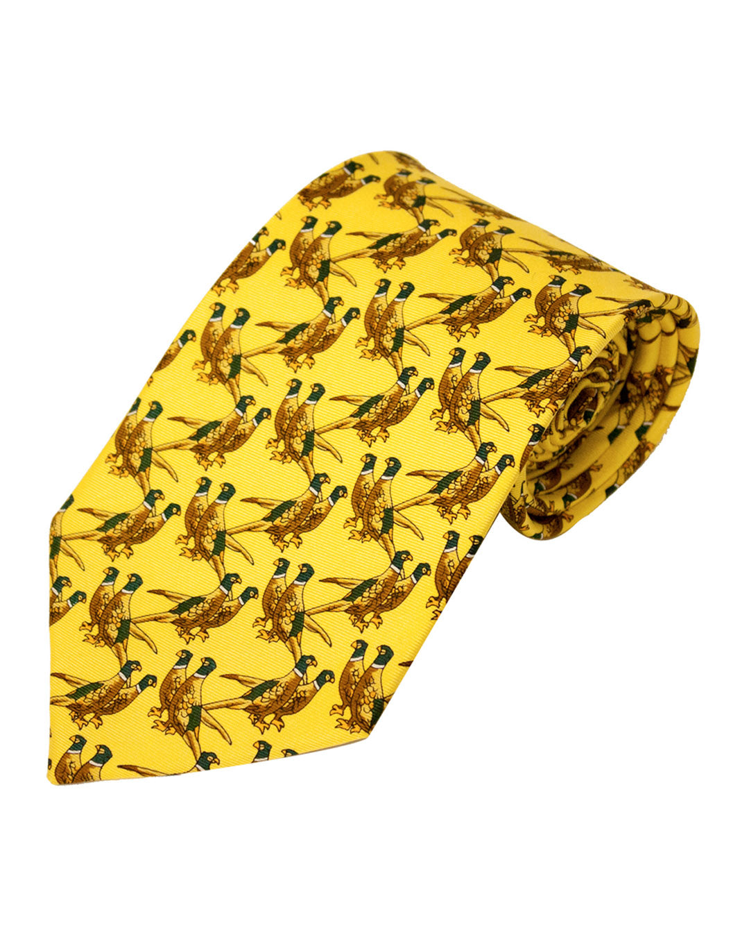 Bisley Silk Tie Solid Pheasants