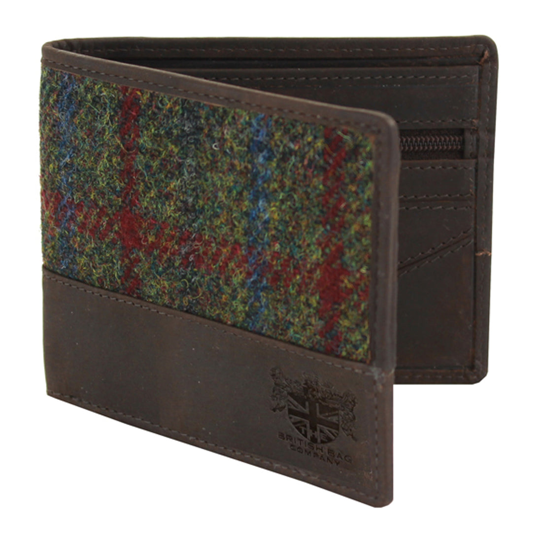 British Bag Co. Breanais Harris Tweed Wallet