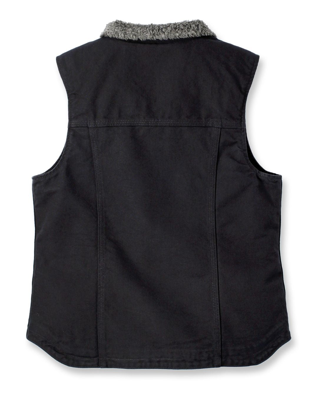 Carhartt Womens Washed Duck Mock Neck Vest