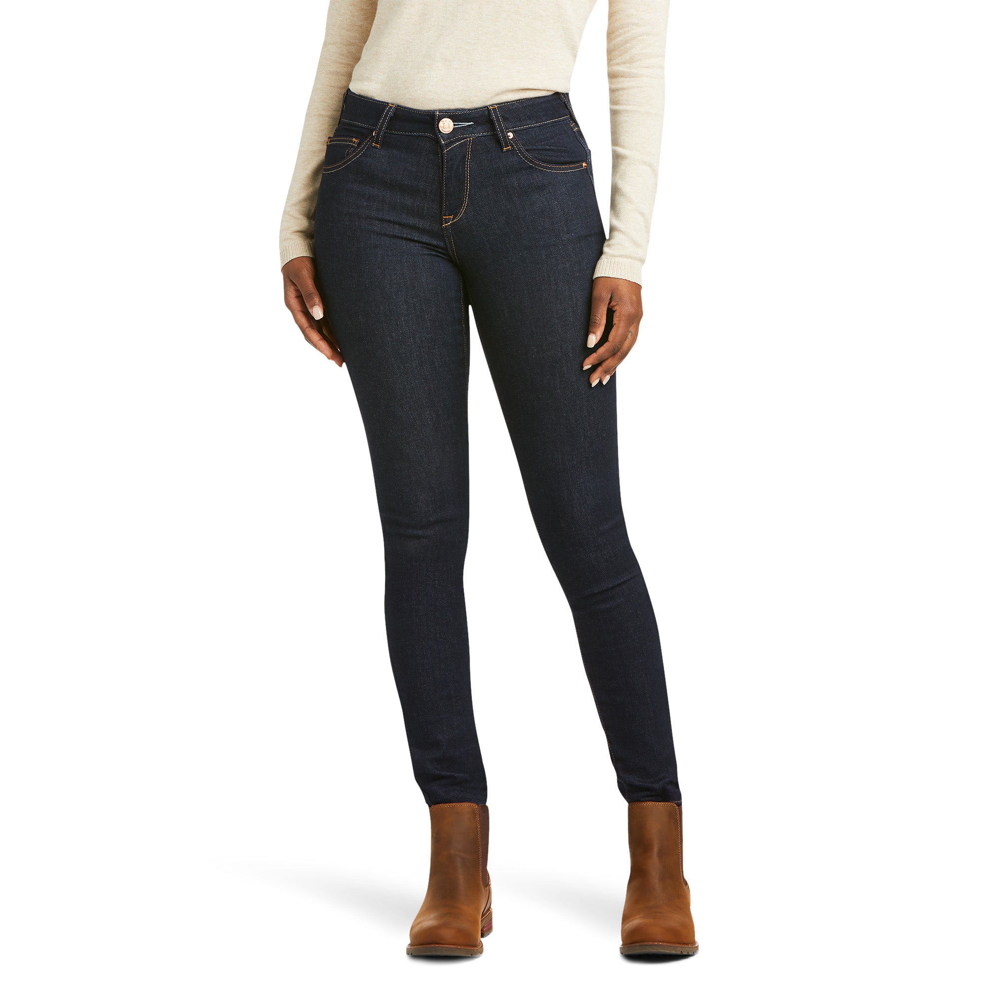 Ariat Womens Ultra Stretch Perfect Rise Sidewinder Skinny Jeans