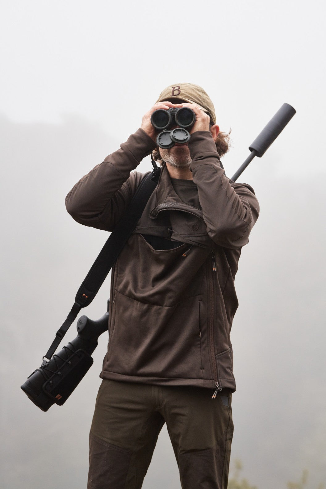 Beretta BinoStash Anorak Fleece