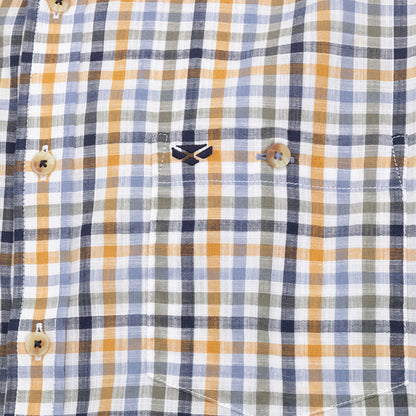 Hoggs Of Fife Aberdour Short Sleeve Checked Shirt
