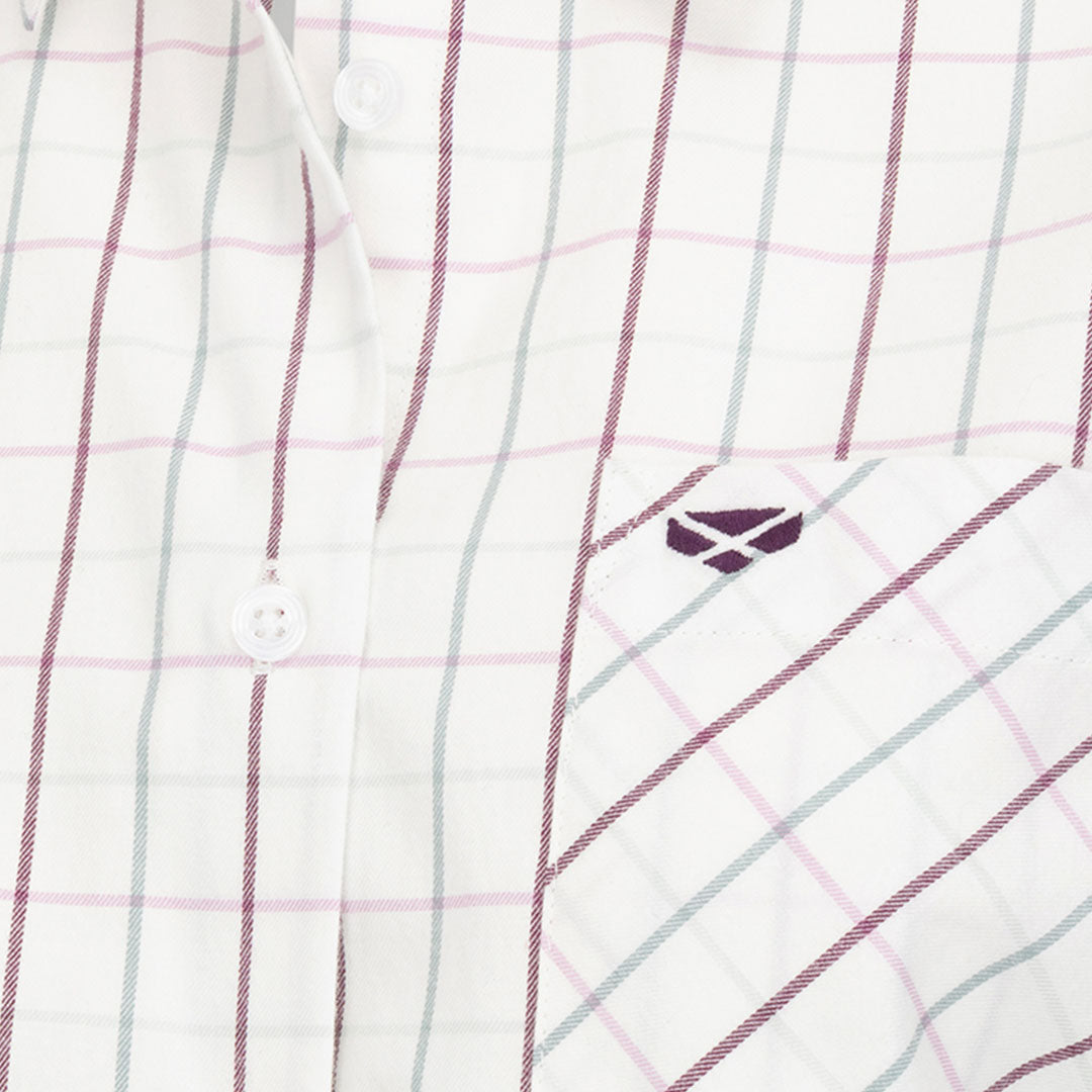 Hoggs Of Fife Aberlady Tattersall Shirt