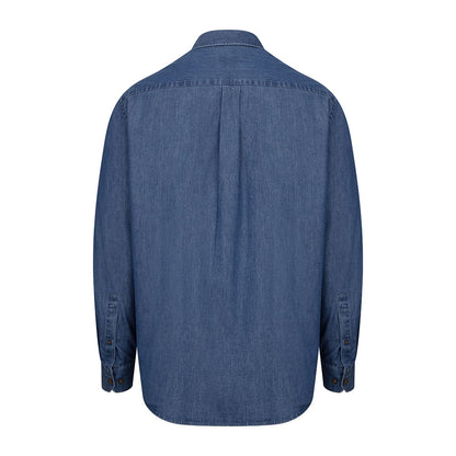 Hoggs Of Fife Archerfield Long Sleeved Denim Shirt