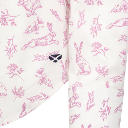 Hoggs Of Fife Hare Print Shirt