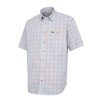Hoggs Of Fife Kessock Tattersall Short Sleeve Shirt