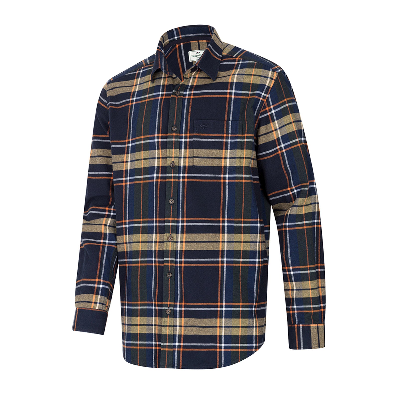 Hoggs of Fife Coll Cotton Twill Check Shirt