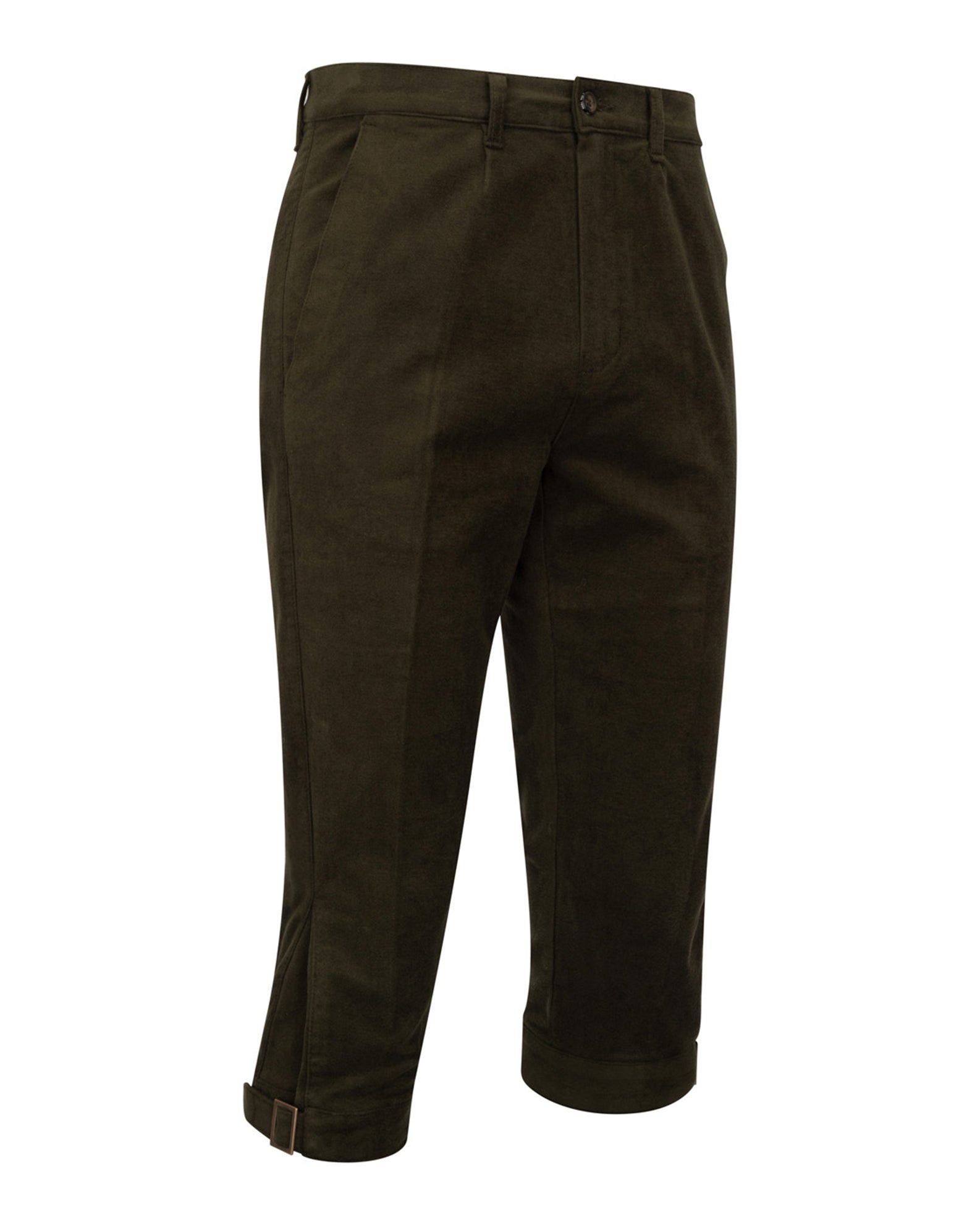Hoggs of Fife Durness Moleskin Breeks - Olive Green