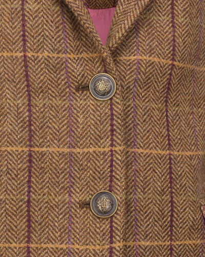 Hoggs of Fife Eden Ladies Tweed Hacking Jacket