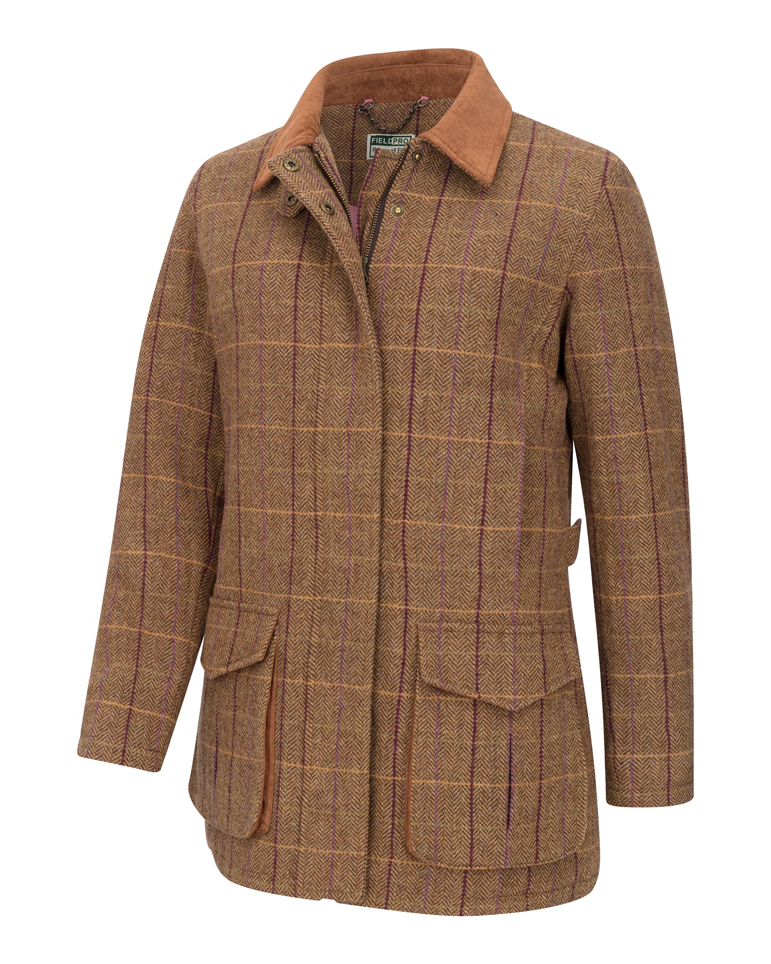 Hoggs of Fife Eden Ladies Technical Tweed Field Coat