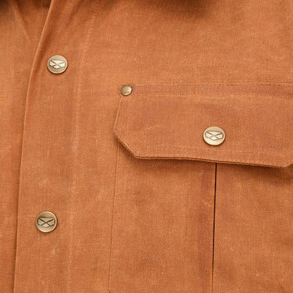 Hoggs of Fife Huntly Waxed Canvas Utility Overshirt