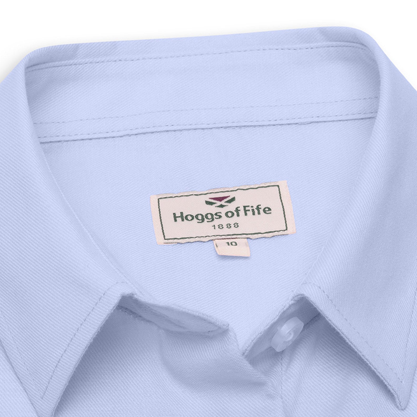 Hoggs of Fife Ladies Callie Twill Plain Shirt
