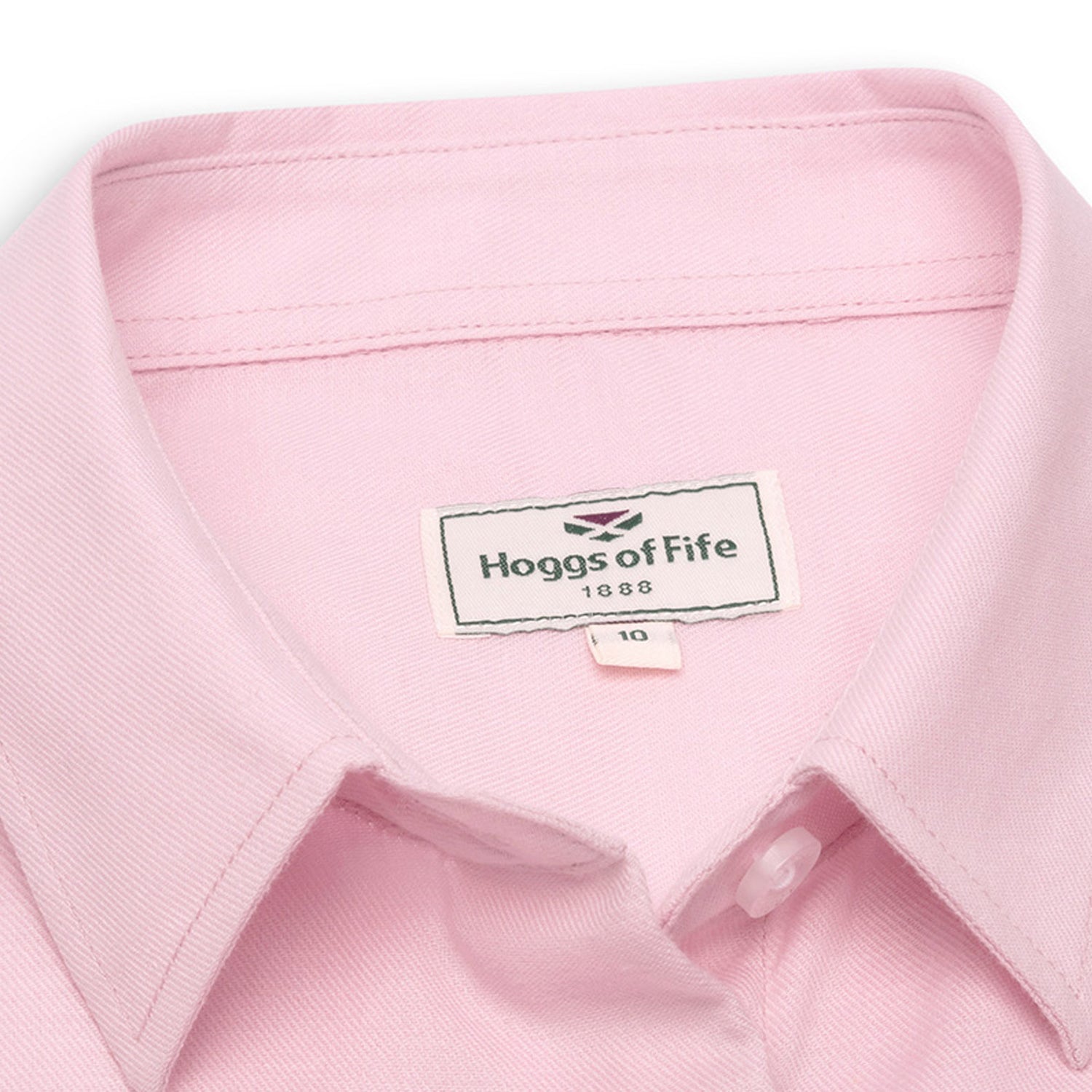 Hoggs of Fife Ladies Callie Twill Plain Shirt
