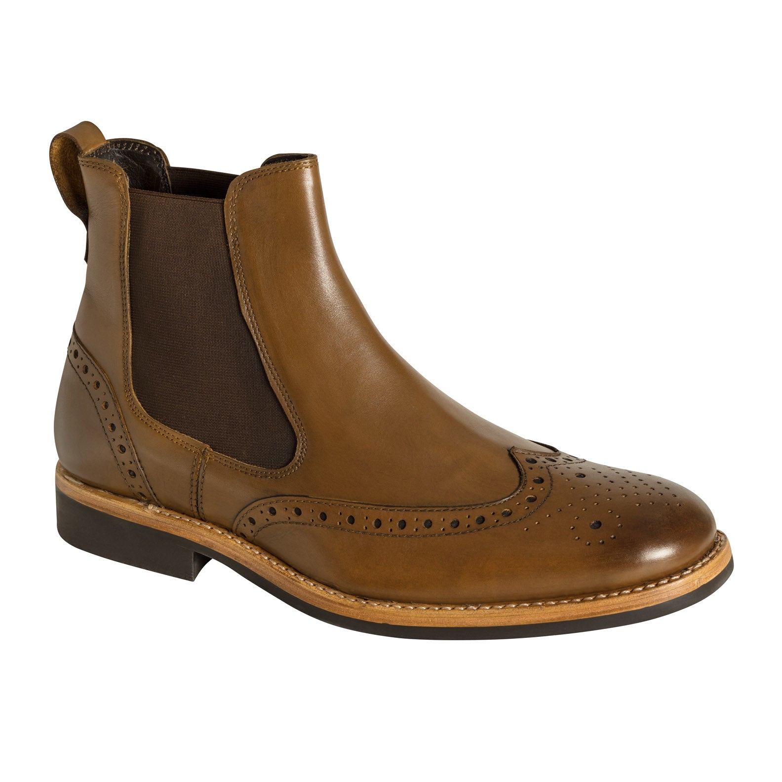 Hoggs of Fife Stanley Semi-Brogue Dealer Boots