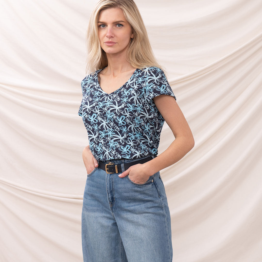 Lighthouse Ladies Ariana Short Sleeve T-Shirt