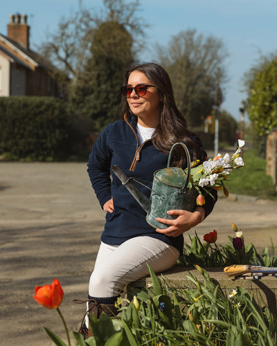 New Forest Ladies Knightwood Quarter Zip Fleece