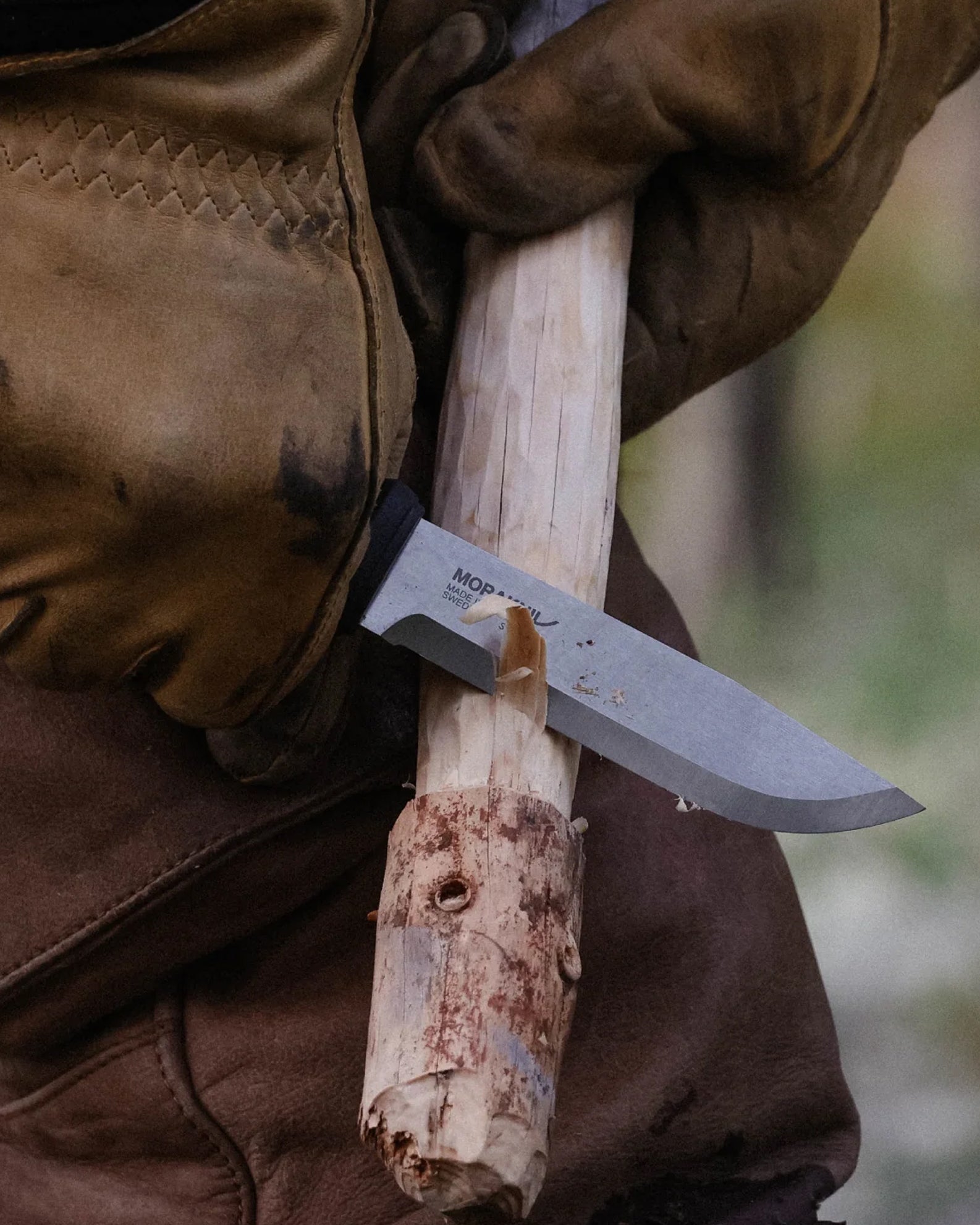 Mora Garberg (S) With Leather Sheath