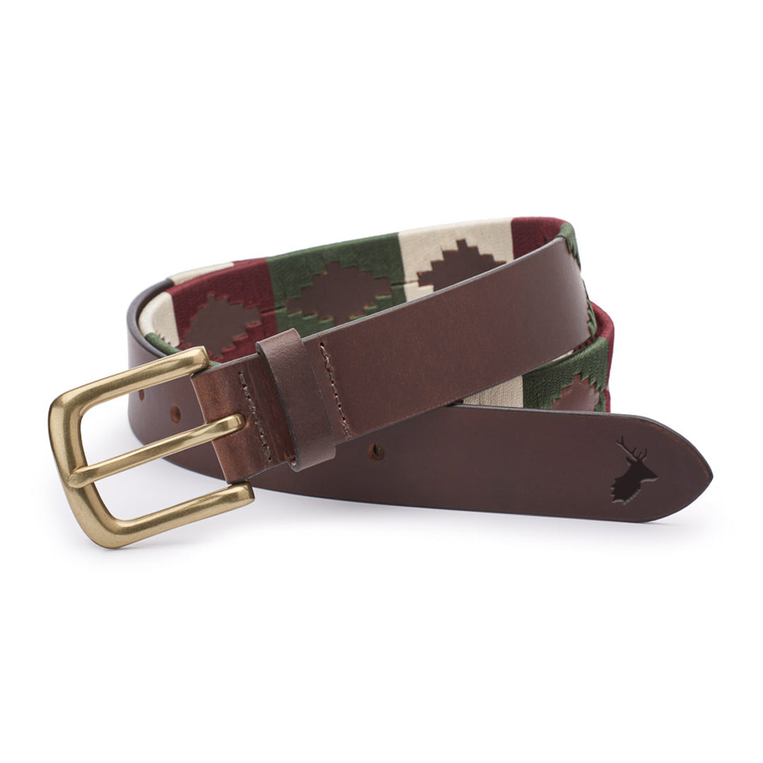 New Forest Classic Polo Belt Green