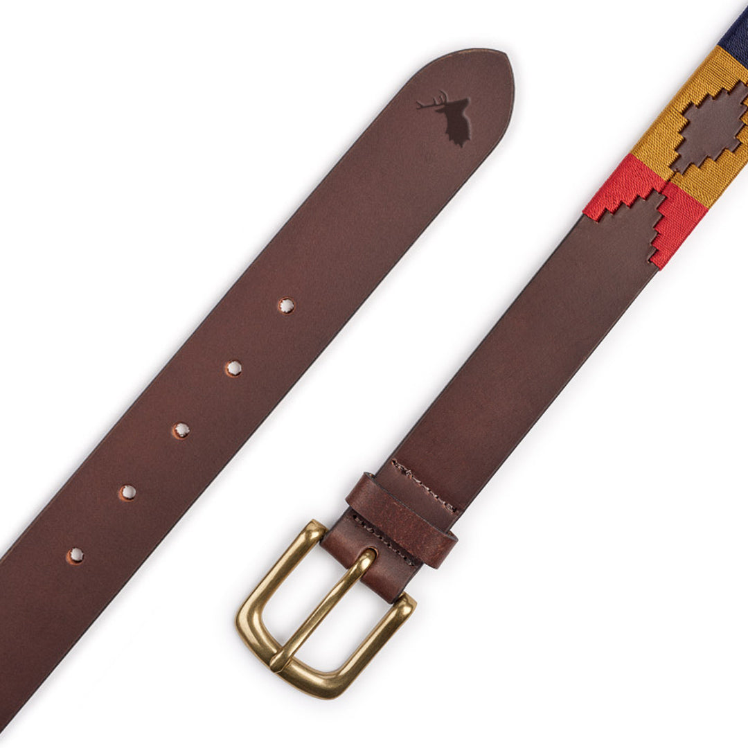 New Forest Classic Polo Belt Red