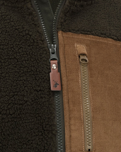 New Forest Fox Fibre Pile Full Zip Fleece