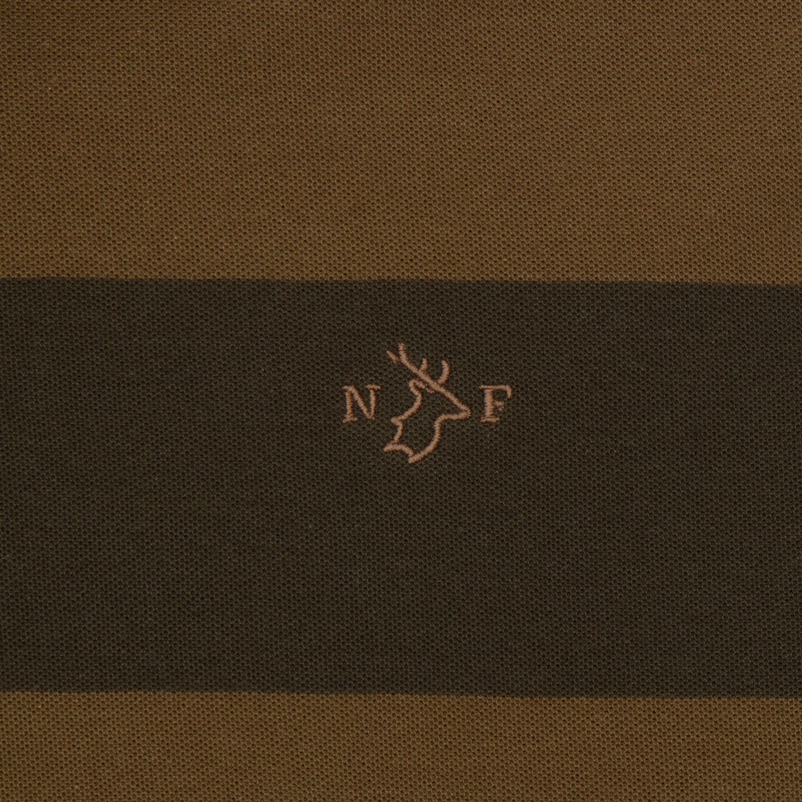 New Forest Stripe Pique Polo Shirt