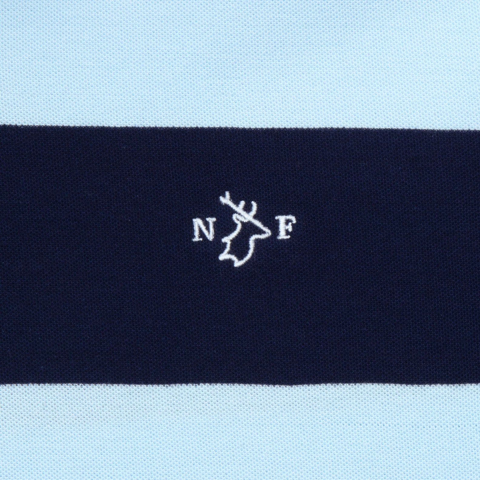 New Forest Stripe Pique Polo Shirt