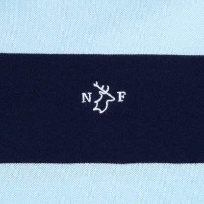 New Forest Stripe Pique Polo Shirt