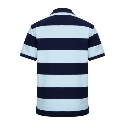 New Forest Stripe Pique Polo Shirt