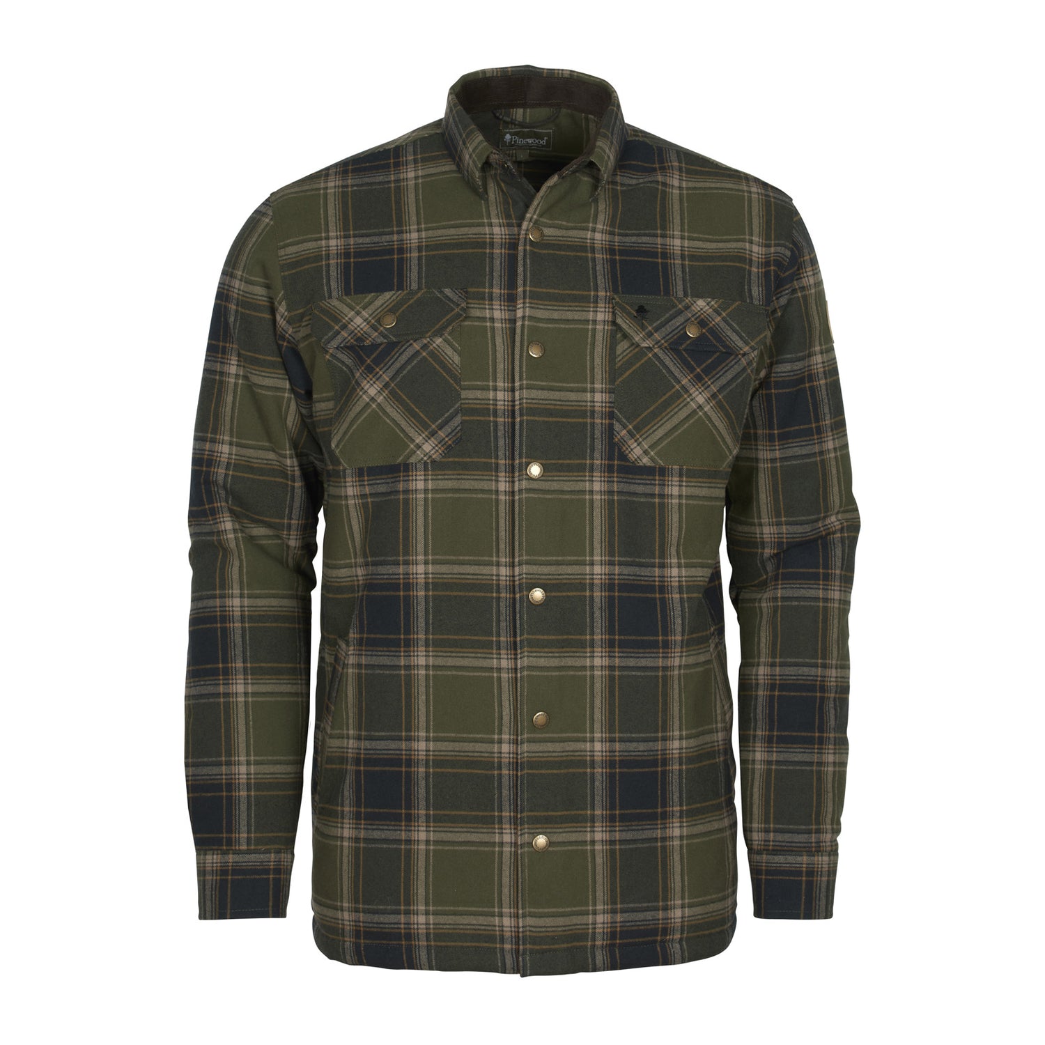 Pinewood Finnveden Check Padded Overshirt