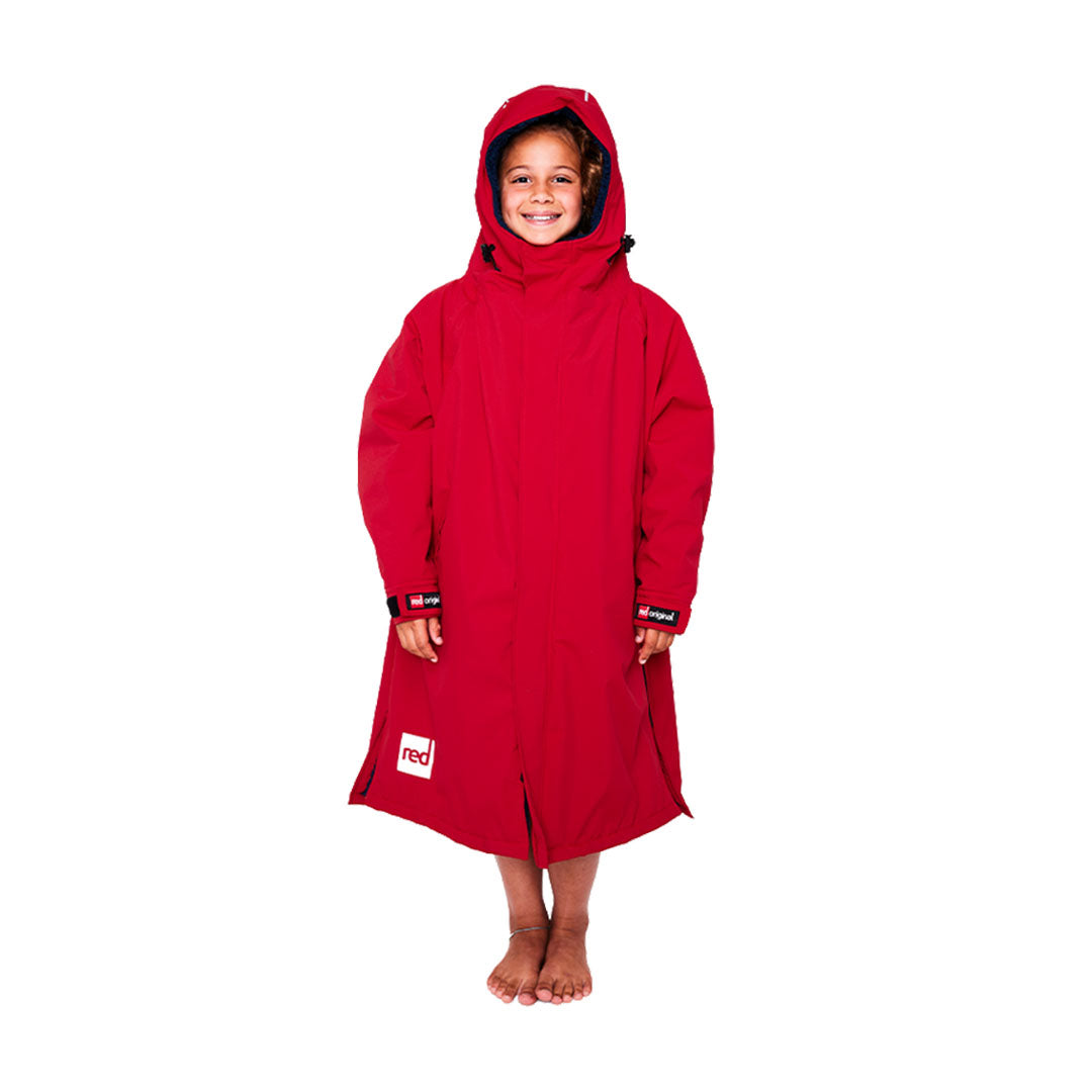 Red Kids Dry Pro Robe