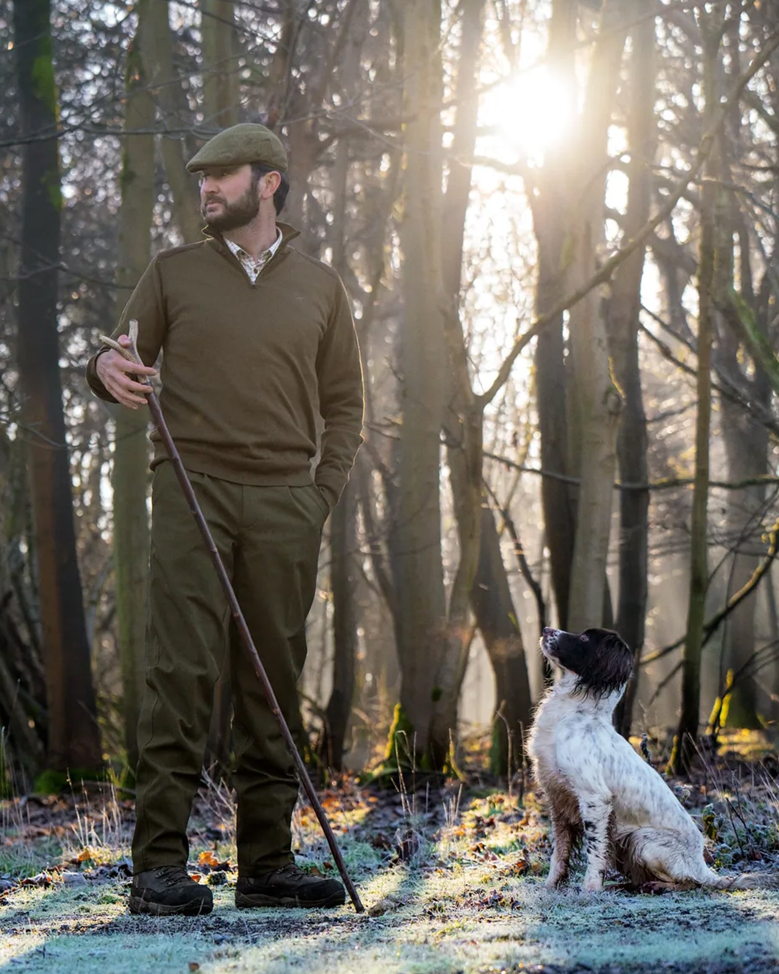 Seeland Pine Half Zip Sweater