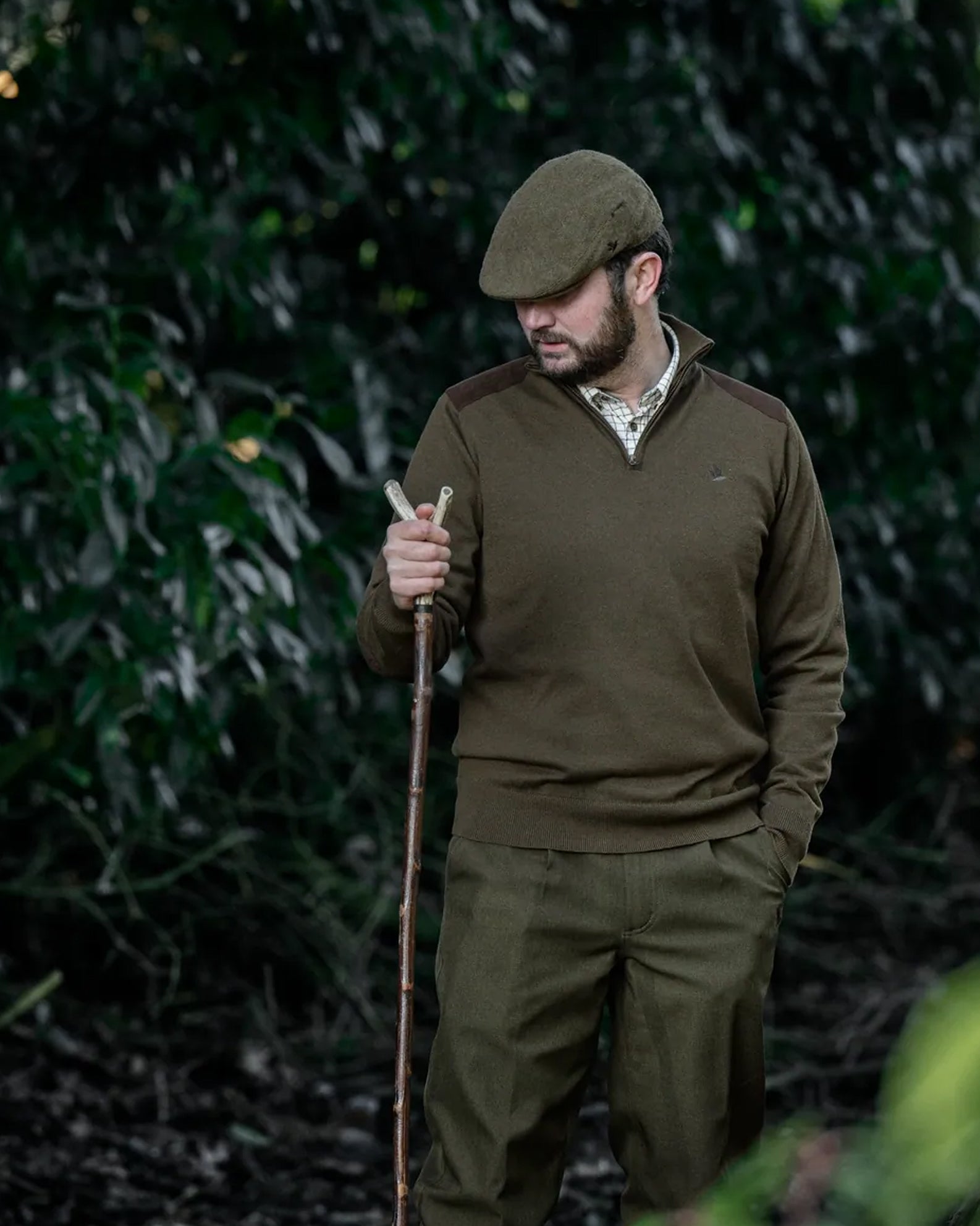 Seeland Pine Half Zip Sweater