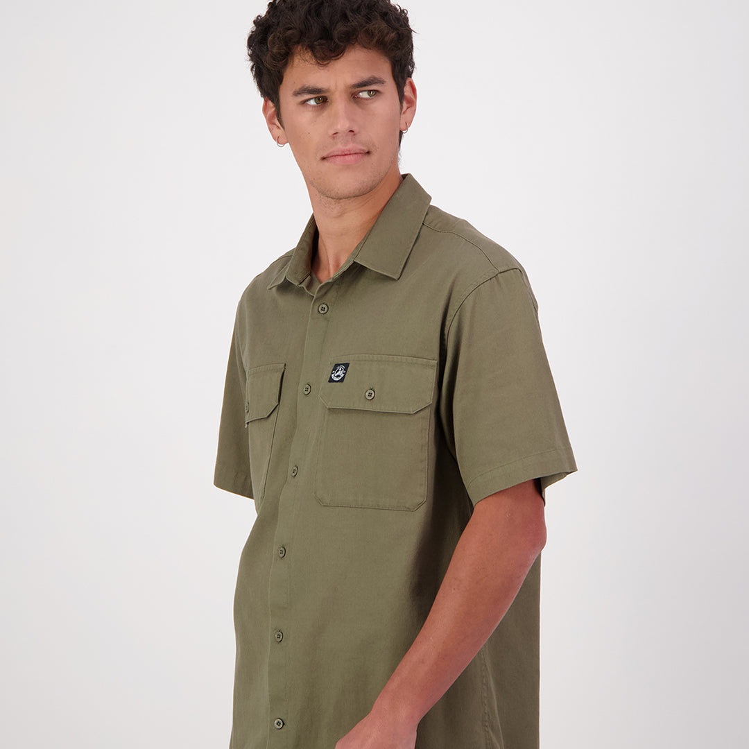 Swanndri Fundamentals Short Sleeve Work Shirt