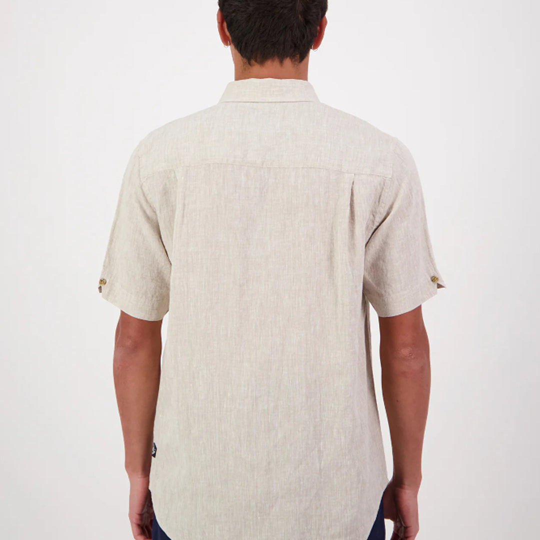 Swanndri Humber Short Sleeve Linen Shirt