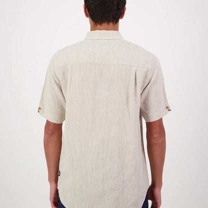 Swanndri Humber Short Sleeve Linen Shirt