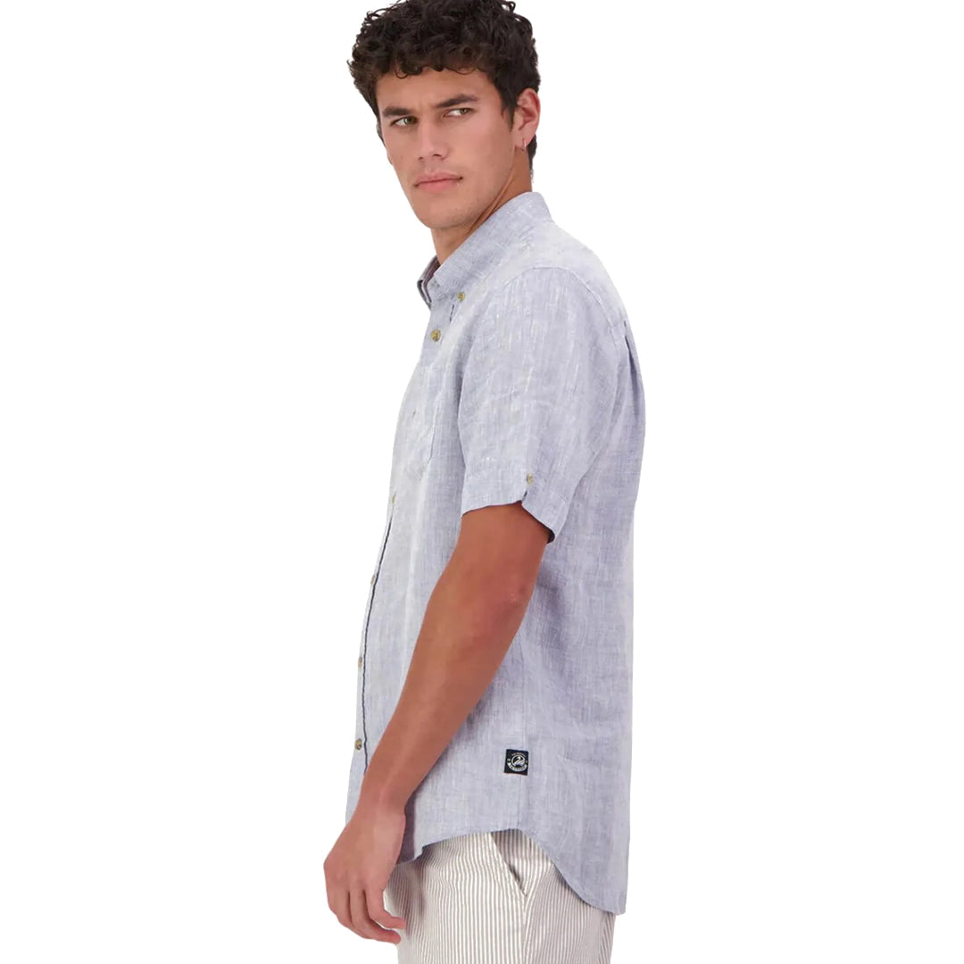 Swanndri Humber Short Sleeve Linen Shirt