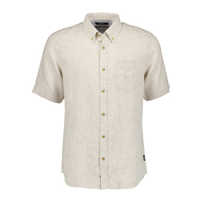 Swanndri Humber Short Sleeve Linen Shirt