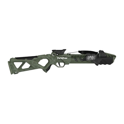 Sleek Barnett Phantum Suction Dart Crossbow in green and black for hunting adventures