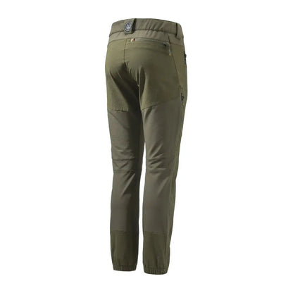 Olive green Beretta 4 Way Stretch EVO pants perfect for hiking adventures