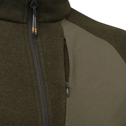 Olive green Beretta Abisko Half Zip Fleece jacket perfect for outdoor adventures