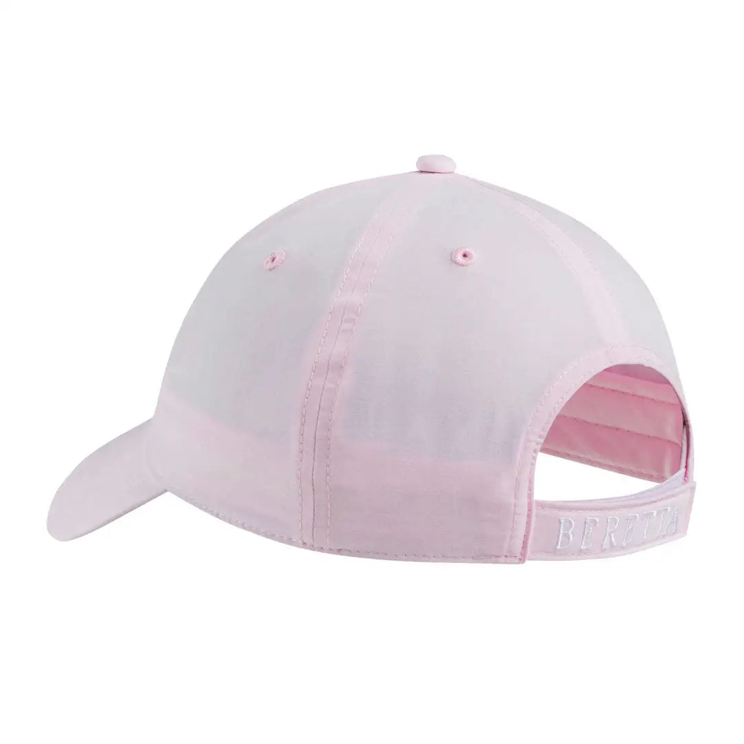 Beretta Big B unisex baseball cap back with pink gradient strap