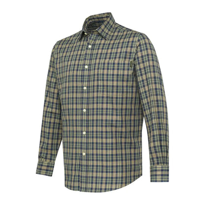 Plaid long-sleeved beretta bryggen shirt perfect for casual style