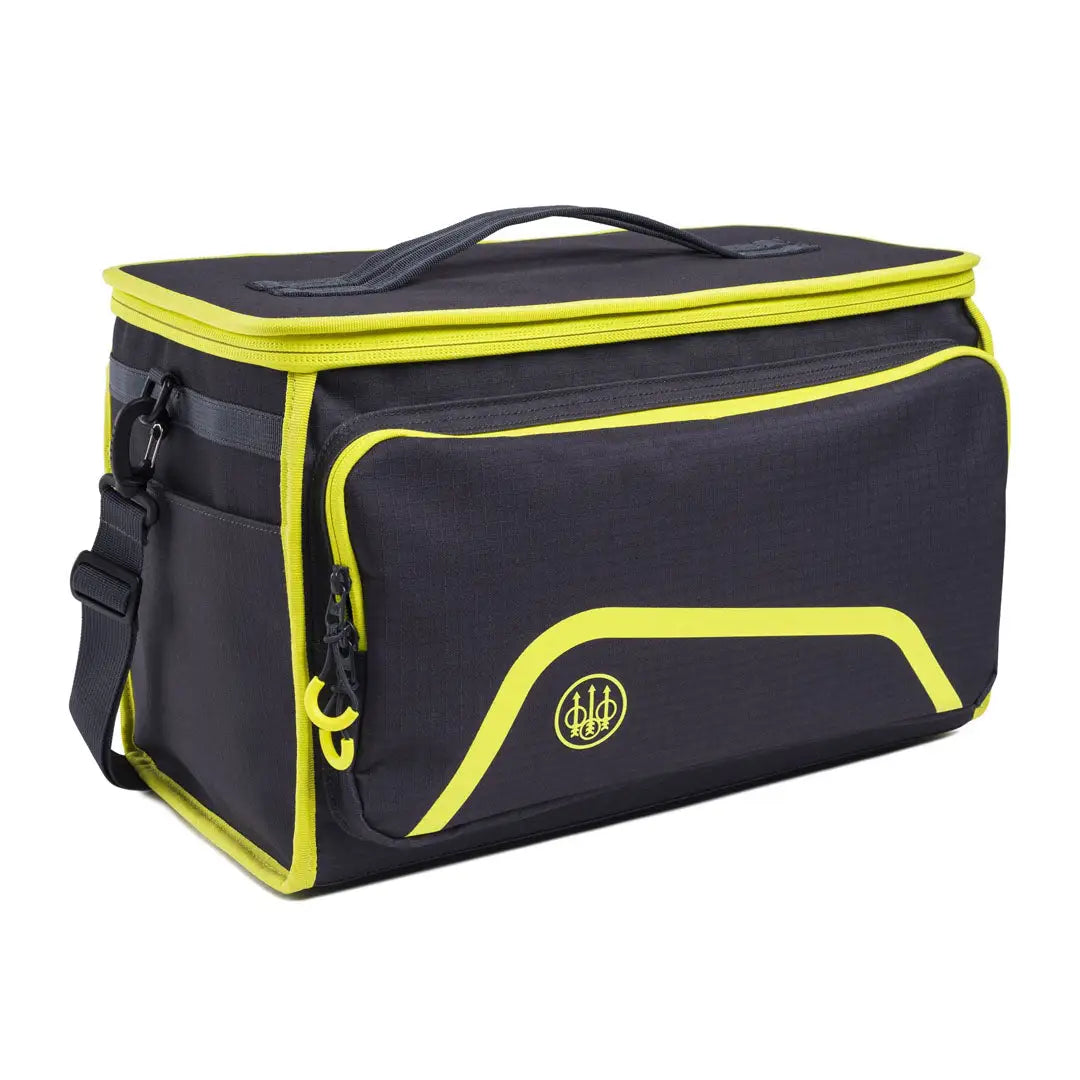 Beretta Challenge Cart Bag 250 in black and neon yellow tactical gear
