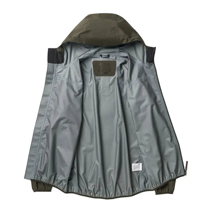 Open olive green Beretta Chamois 3 Layer Jacket for hunting and country outdoor wear