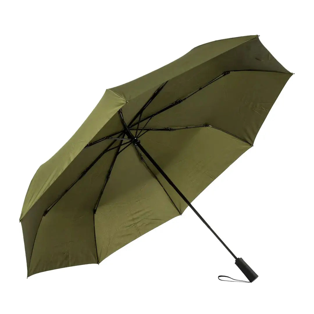 Olive green Beretta Foldable Umbrella perfect for on-the-go weather protection